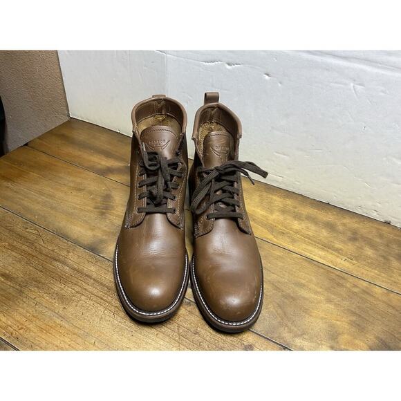 Dayton Service Boots Men’s Size 12 Brown Oil Scratch Leather Vibram main image 6
